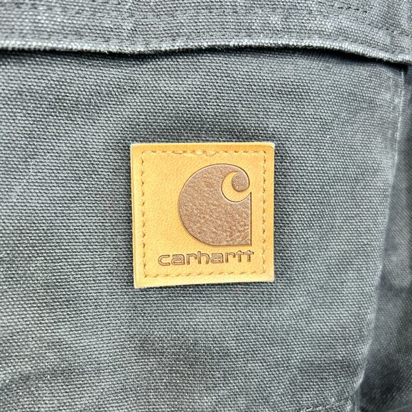 Vintage Carhartt Arctic Jacket C26 BLK Black Size XL Quilt Lined Coat Alaska - Picture 8 of 10